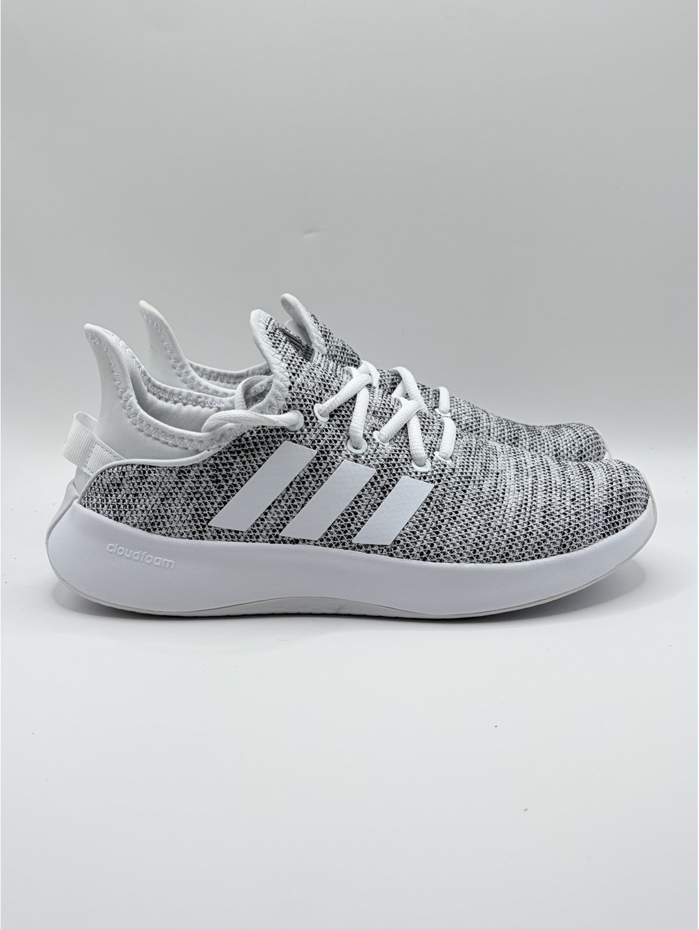 Adidas Cloudfoam Pure SPW Women's Running Shoes Size‎ 7 US White Grey